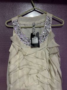 PARTYWEAR DESIGNER EMBELLISHED DRESS