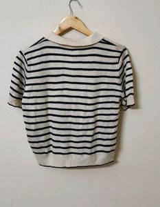 Trendy Stripe Top For Women