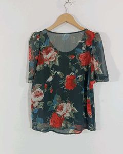 Floral Print Top