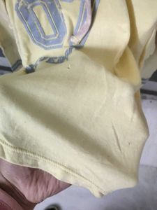 Butter Yellow Hooded Tshirt