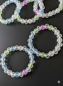Colorful Beaded Bracelet Set Of 5