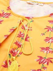 Floral Print Kurta