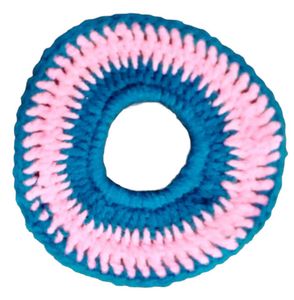 Blue &amp; Yellow Scrunchie