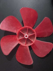 Vintage Red Fan Blade