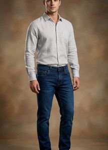 Men's Dress Shirt & Jeans