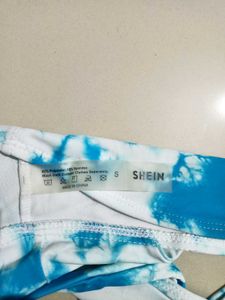 Aqua  One Shoulder Sport Bra