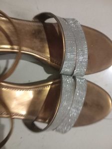 Sparkly Wedge Heels With Zara Box Todays Offer 500