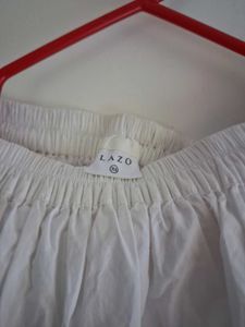 Off White Maxi Skirt