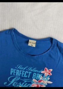 Blue Print T-shirt