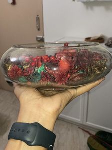 Potpourri And Glass Bowl