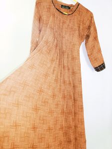 Brown Maxi Dress Cute
