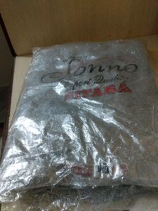 Packet of Silver Glitter Christmas Ornament