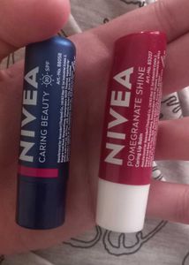 Nivea Lipbalm and Lip Tint Combo