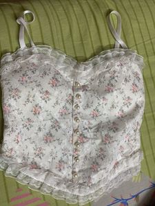 Cottagecore Sweetheart Neckline Top