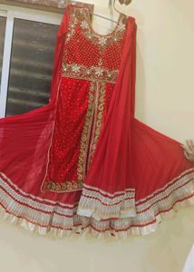 Elegant Red Kurta Set