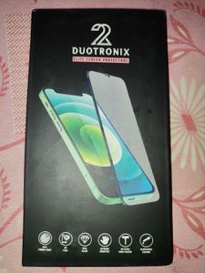 DUOTRONIX Privacy Tempered Glass Screen Protector