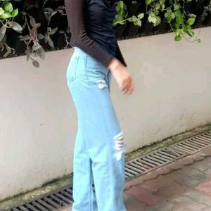 Sky Blue Color Jeans