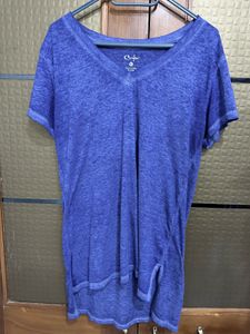 Blue Casual T Shirt
