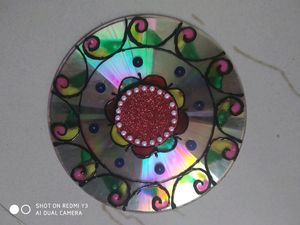 A pair of diya holders