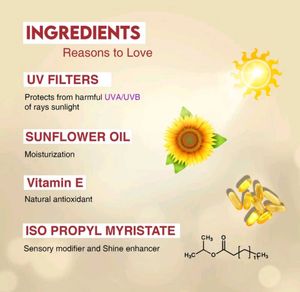 Nersiol Non Sticky Light Hair Oil UV protective