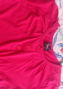 Pink Casual Top