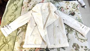 Luxury Faux Suede Fur-Lined Winter Jacket