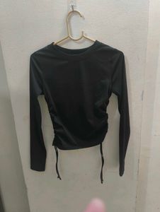 Black Long Sleeve Top :size small