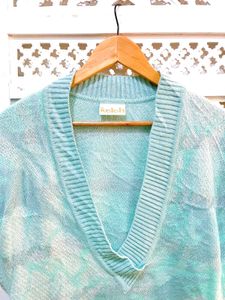 Y2k Deep V Neck Sleeveless Knit Top C