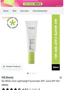 FAE SK*N SPF Juice