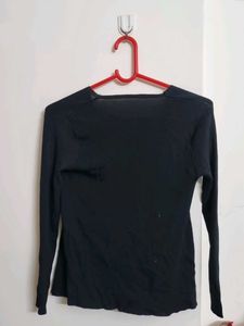 Minimalist Black Cardigan