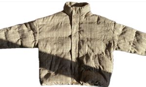 vintage Plaid Puffer Jacket