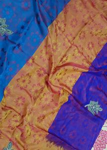 Elegant Floral Kanjivaram Saree