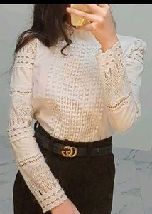 Lace Detail Top