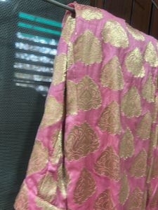 Pink &amp; Gold Ethnic Palazzo Pants…