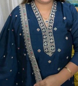 Beautiful Heavy 3pc Silk Kurta Set