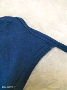 Blue Long Sleeve Top
