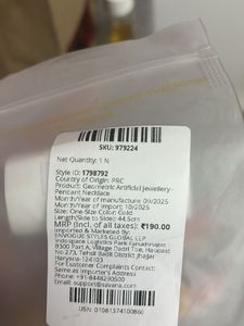 Emerald Green Pendant Necklace