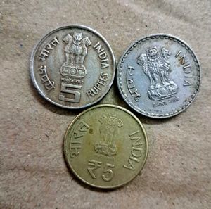 Commemmorative ₹5 coins