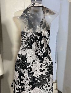 Pintrest Floral Halter Dress