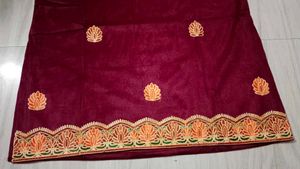Brand New Velvet Kurta Pant Shawl Set