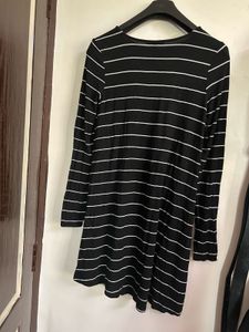 Striped Long Sleeve Dress