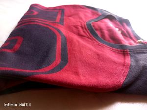 Roadster No 78 Maroon Colour T-shirt