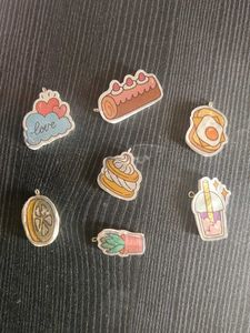 Food Phone Charms ×3