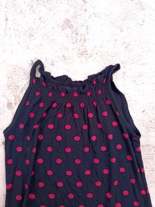 Polka Dot Girls Tank Top