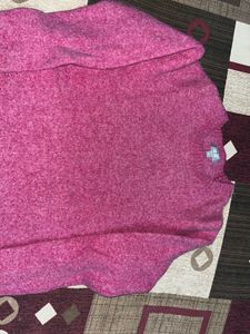 UNIQLO Pink Knit Pullover