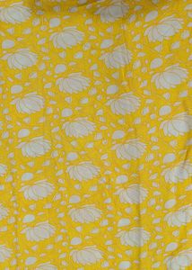 Floral Yellow Kurti