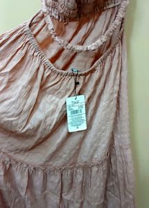 Elegant Pink Midi Dress