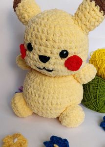 Crochet Pikachu Plush