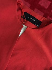 Zara Basic Red Blazer