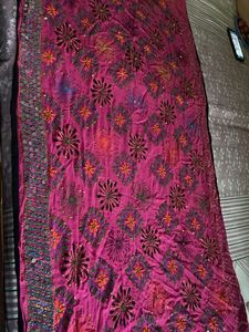 fulkari mirroe dupatta